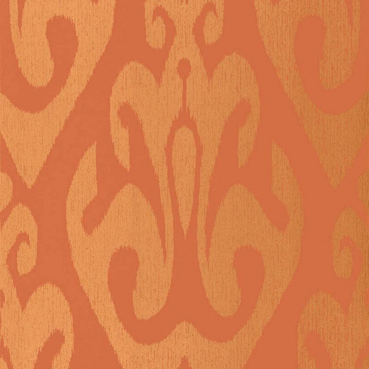 Tokat Cinnabar 5005981 by Schumacher Wallpaper Byzantium 10.25" - Fabric Carolina -