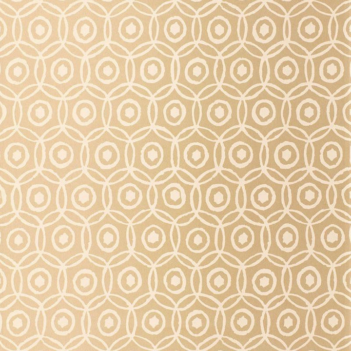 Alcazaba Gold 5005952 by Schumacher Designer Wallpaper Byzantium 13.5" - Swanky Fabrics -