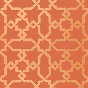 Cordoba Cinnabar 5005923 by Schumacher Wallpaper