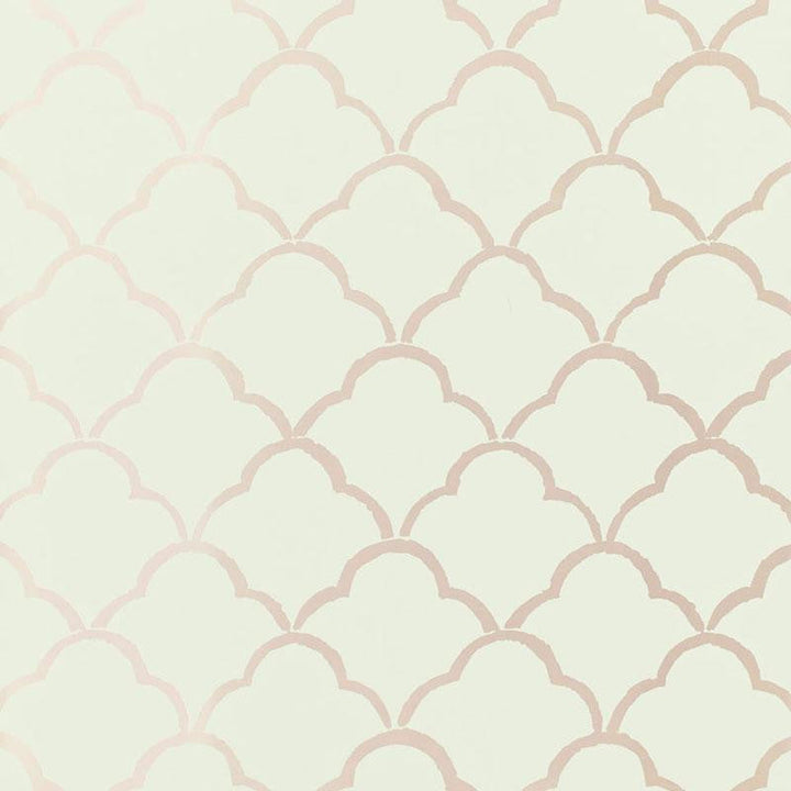 Costa Del Sol Mist 5005941 by Schumacher Designer Wallpaper Byzantium 13.5" - Swanky Fabrics -