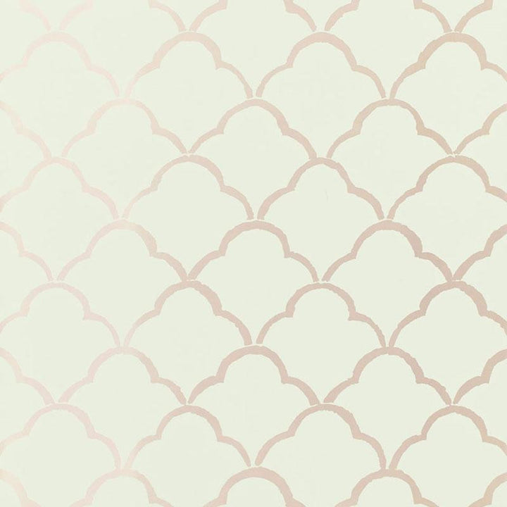Costa Del Sol Mist 5005941 by Schumacher Wallpaper Byzantium 13.5" - Fabric Carolina -