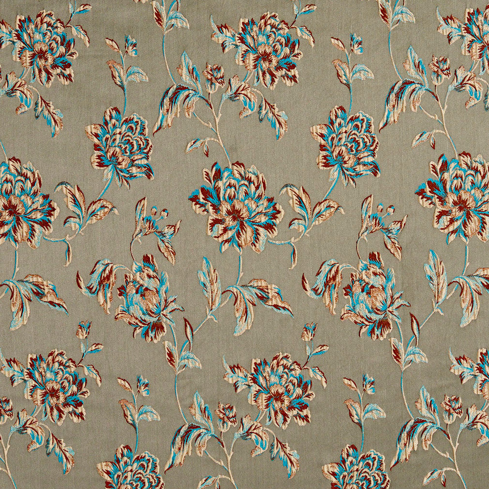 20720-05 by Charlotte Fabric Vintage charm 100% Woven Polyester Asia Exceeds 70,000 Wyzenbeek Rubs (Heavy Duty) Horizontal: 13.5" x Vertical: 20.5" 54 Inches - Fabric Carolina -