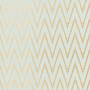 Kasari Ikat Aquamarine 5005991 by Schumacher Wallpaper