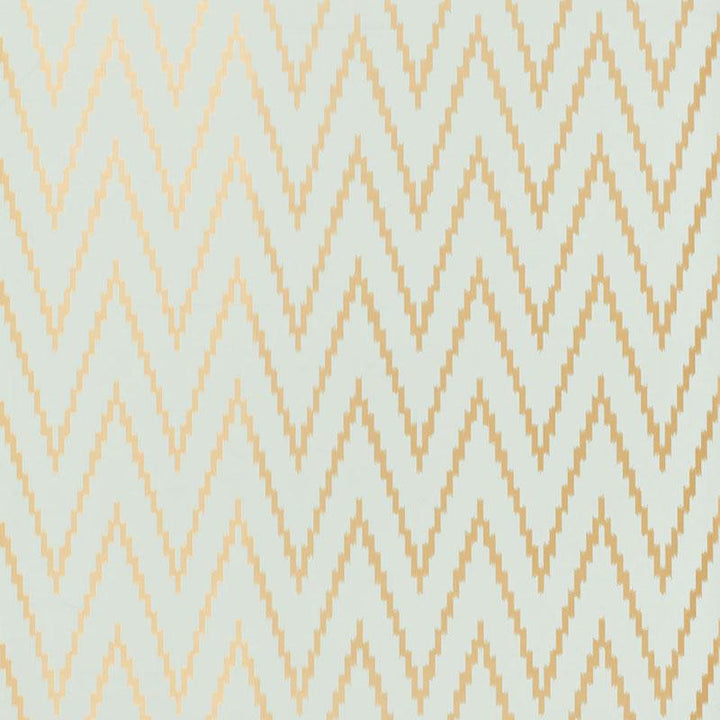 Kasari Ikat Aquamarine 5005991 by Schumacher Wallpaper Byzantium 13.5" - Fabric Carolina -