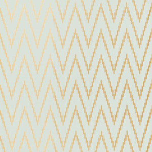 Kasari Ikat Aquamarine 5005991 by Schumacher Wallpaper