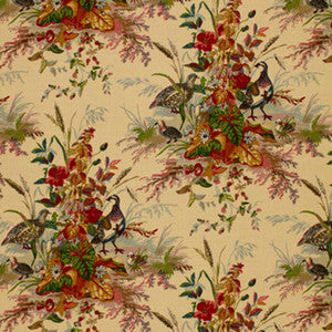 Quail Meadow Summer 1106032 by Schumacher Fabric