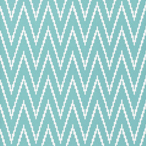Kasari Ikat Azure 5005995 by Schumacher Wallpaper