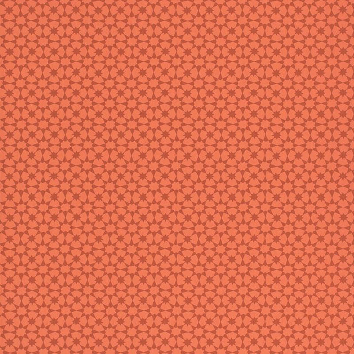 Medina Persimmon 5006014 by Schumacher Wallpaper Byzantium 6.75" - Fabric Carolina -