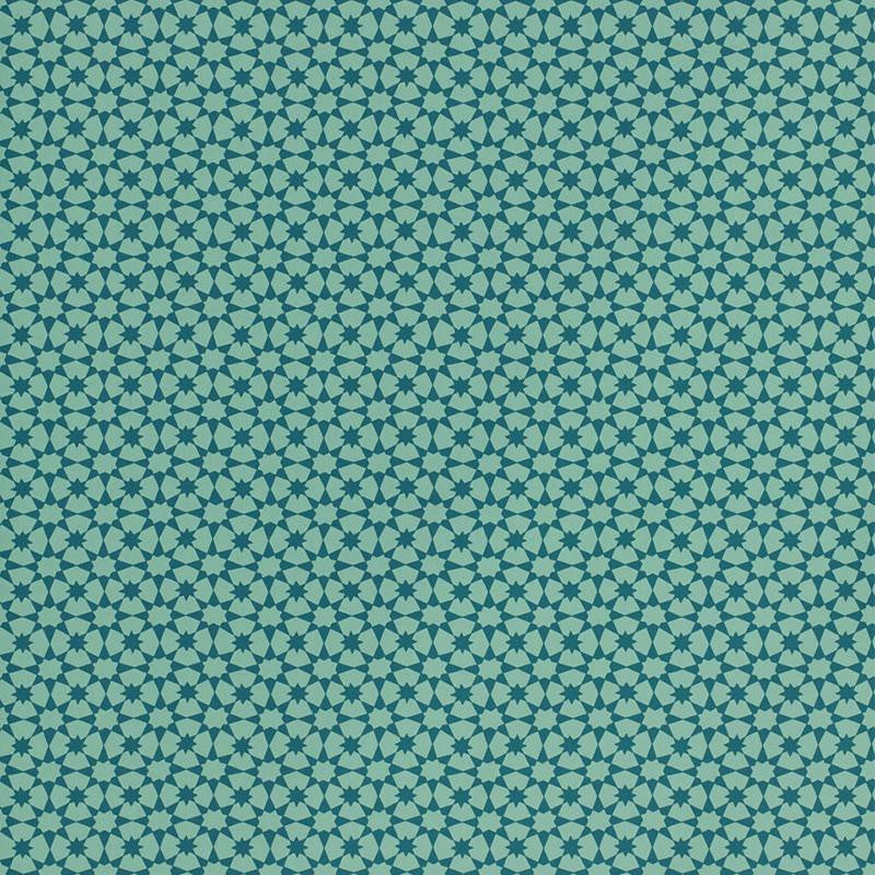 Medina Peacock 5006015 by Schumacher Wallpaper Byzantium 6.75" - Fabric Carolina -
