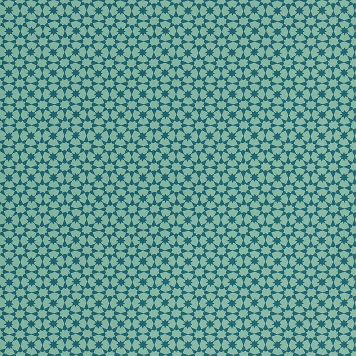 Medina Peacock 5006015 by Schumacher Wallpaper Byzantium 6.75" - Fabric Carolina -