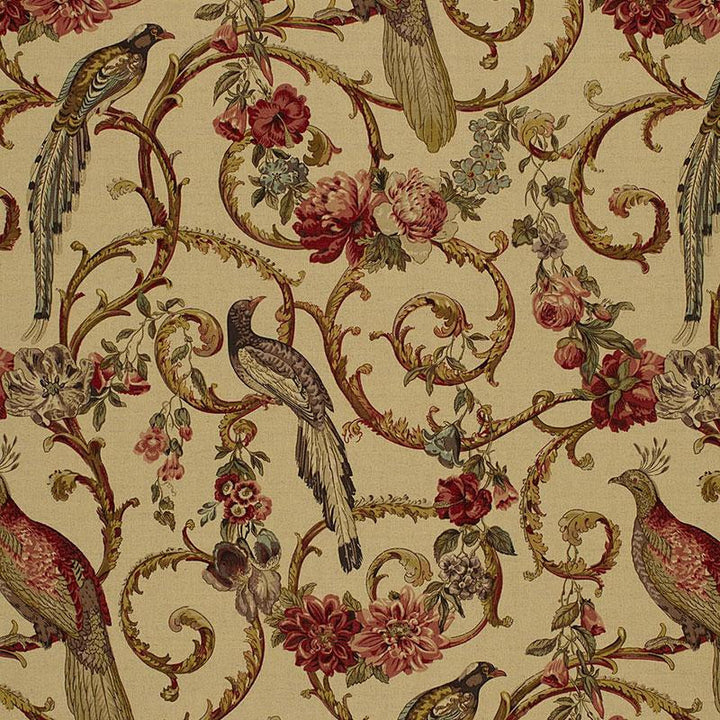 Madrigal Document 1124012 by Schumacher Fabric Classic Prints 27.0" - Fabric Carolina -