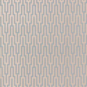 Metropolitan Fret Moonstone 5005891 by Schumacher Wallpaper
