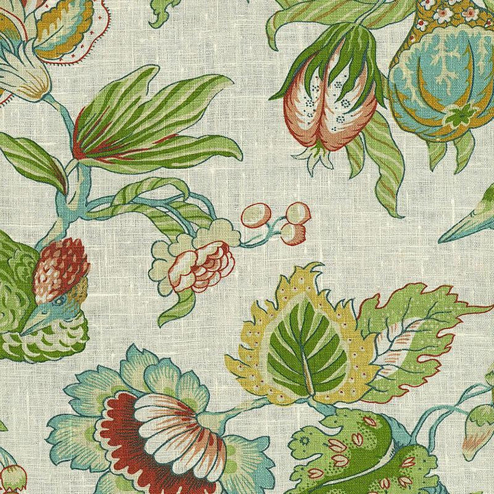 Sandringham Cream 1273001 by Schumacher Designer Fabric Classic Prints 27.0" - Swanky Fabrics -