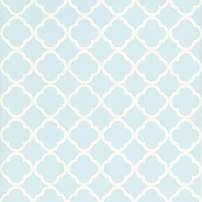 Morocco Sky 5005871 by Schumacher Designer Wallpaper Byzantium 4.5" - Swanky Fabrics -