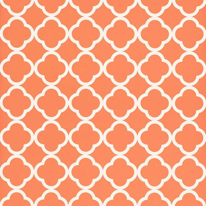 Morocco Terra Cotta 5005874 by Schumacher Wallpaper Byzantium 4.5" - Fabric Carolina -