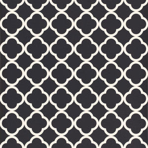 Morocco Black 5005876 by Schumacher Wallpaper