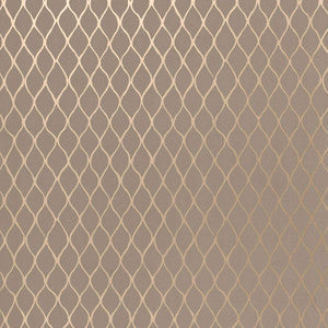 Valencia Taupe / Pewter 5005912 by Schumacher Wallpaper