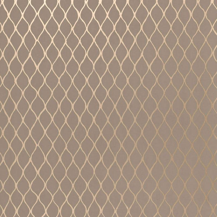 Valencia Taupe / Pewter 5005912 by Schumacher Wallpaper Byzantium 13.5" - Fabric Carolina -
