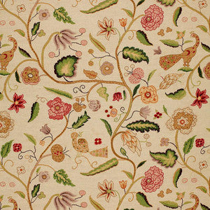 Apsley Vine Rose 1307002 by Schumacher Fabric