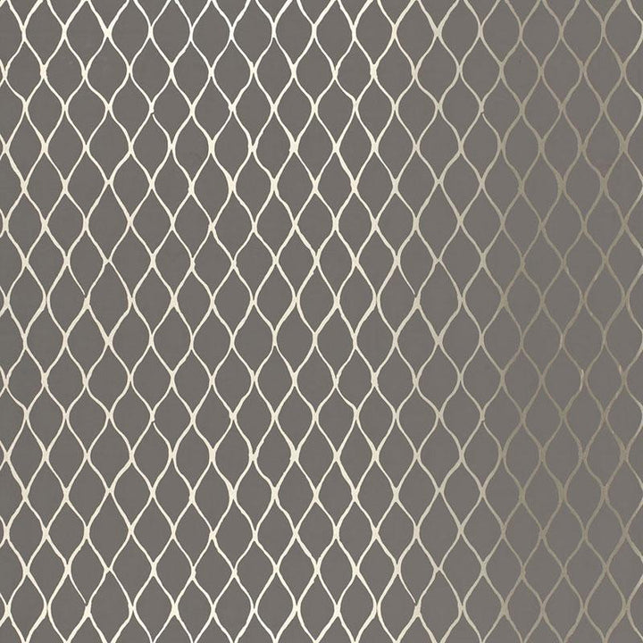 Valencia Graphite 5005913 by Schumacher Wallpaper Byzantium 13.5" - Fabric Carolina -