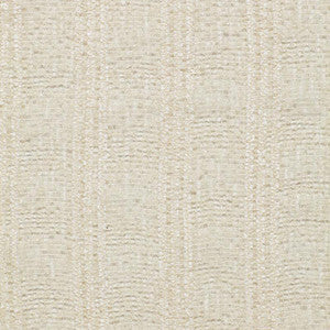 Wool & Mohair Stripe Cream 2611530 by Schumacher Fabric