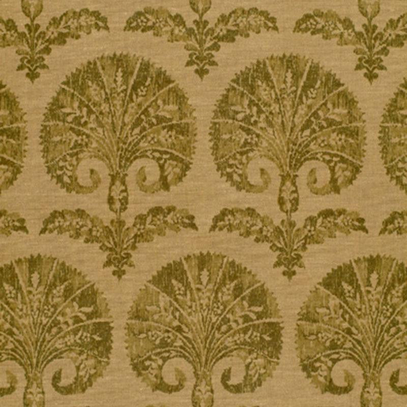 Tasha Carnation Basil 2643391 by Schumacher Designer Fabric Classic Prints 13.5" - Swanky Fabrics -