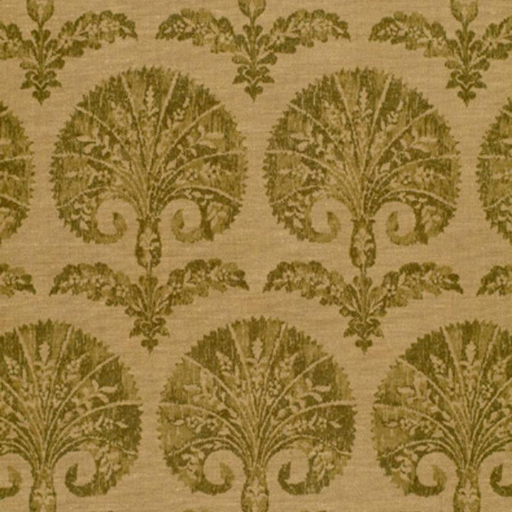 Tasha Carnation Basil 2643391 by Schumacher Designer Fabric Classic Prints 13.5" - Swanky Fabrics -