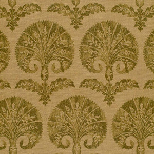Tasha Carnation Basil 2643391 by Schumacher Fabric