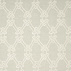 Gordian Weave Natural On Greige 2643921 by Schumacher Fabric