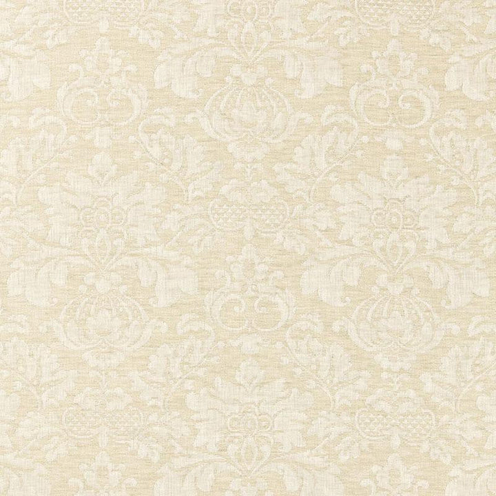 Montisi Linen Damask Buttermilk 66621 by Schumacher Designer Fabric Palazzo 6.75" - Swanky Fabrics -