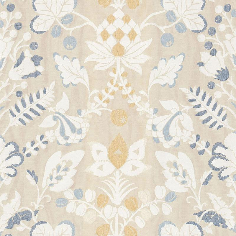 Sorano Weave Linen 66391 by Schumacher Fabric Palazzo 27.0" - Fabric Carolina -