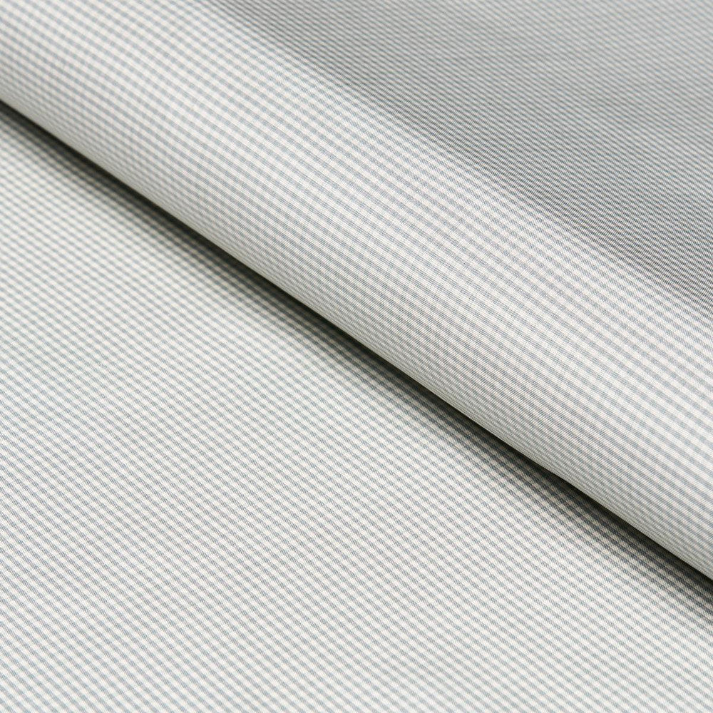 Dalton Silk Gingham Chambray 3449002 by Schumacher Fabric Chroma - Fabric Carolina -