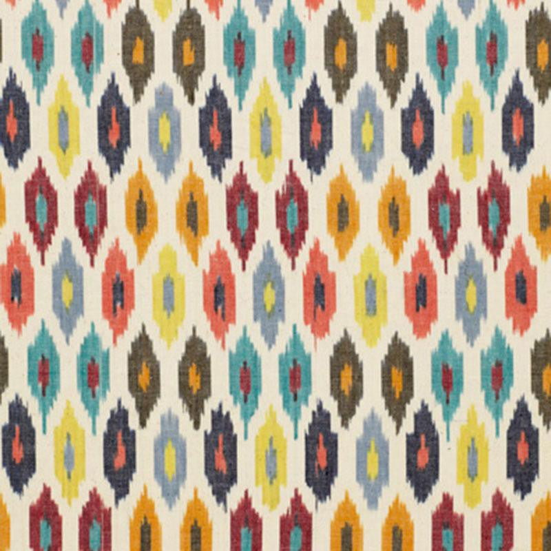 Sunara Ikat Confetti 3471000 by Schumacher Fabric Chroma 6.75" - Fabric Carolina -
