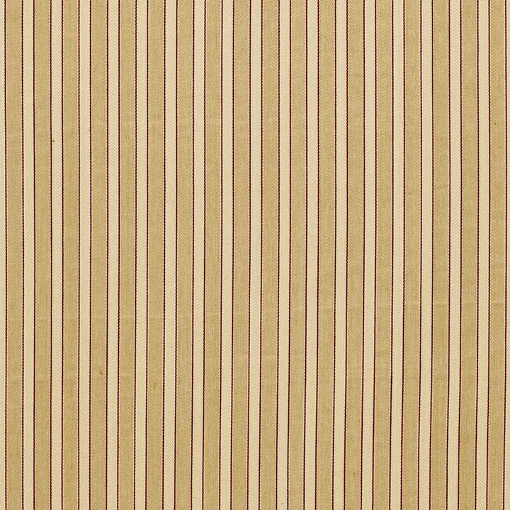 Antique Ticking Stripe Sandalwood 3475001 by Schumacher Fabric Sea Island Stripe 1.0" - Fabric Carolina -