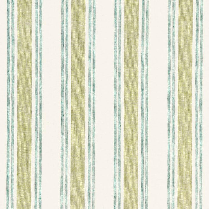 Leah Linen Stripe Sea Grass 3485000 by Schumacher Fabric Sea Island Stripe 4.75" - Fabric Carolina -