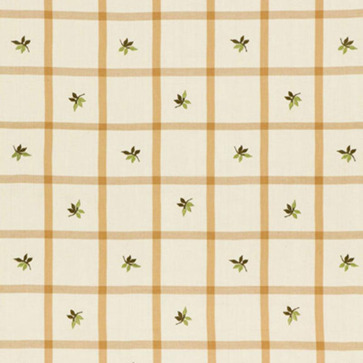 Alanna Embroidery Bisque 3499001 by Schumacher Fabric Chroma 6.75" - Fabric Carolina -