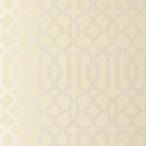 Imperial Trellis Alabaster 2707211 by Schumacher Wallpaper