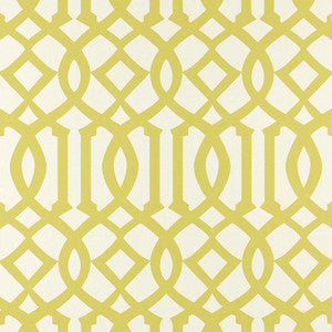 Imperial Trellis Citrine 2707213 by Schumacher Wallpaper