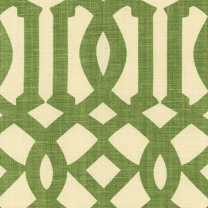 Imperial Trellis Treillage/Ivory 2643763 by Schumacher Fabric Print Happy 6.75" - Fabric Carolina -