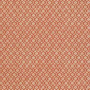 Harbury Trellis Coral 5004145 by Schumacher Wallpaper