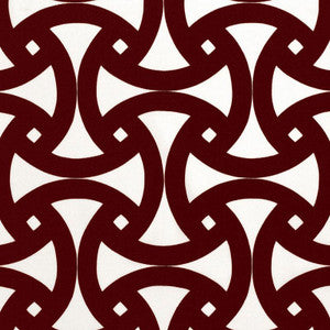 Santorini Print Indoor/Outdoor Java 174303 by Schumacher Fabric