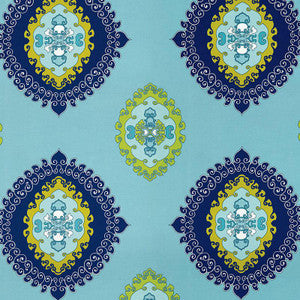 Super Paradise Print Pool 174320 by Schumacher Fabric