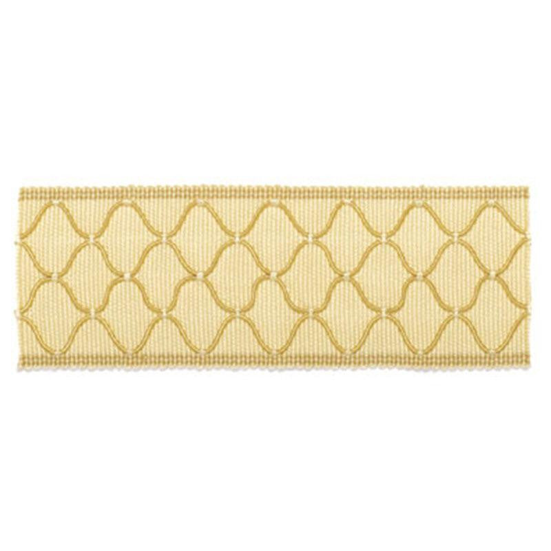 Kent Braid Champagne 63174 by Schumacher Trim Somerset - Fabric Carolina -