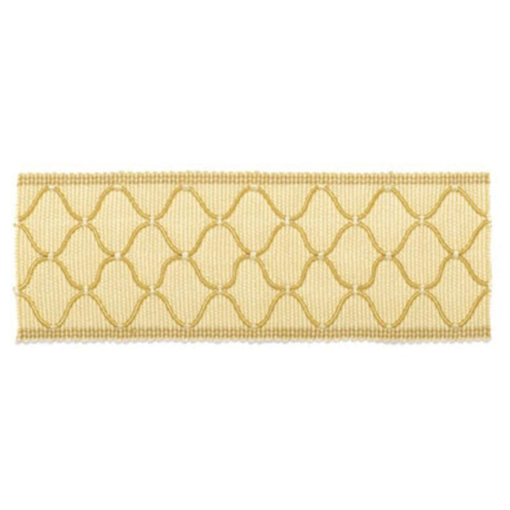 Kent Braid Champagne 63174 by Schumacher Designer Trim Somerset - Swanky Fabrics -