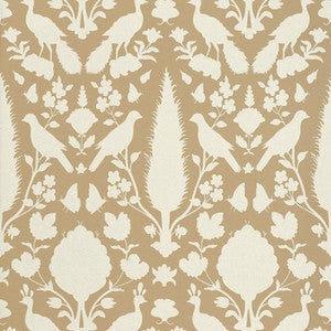 Chenonceau Fawn 5004121 by Schumacher Wallpaper
