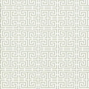 Chinois Fret Mineral 5004161 by Schumacher Wallpaper