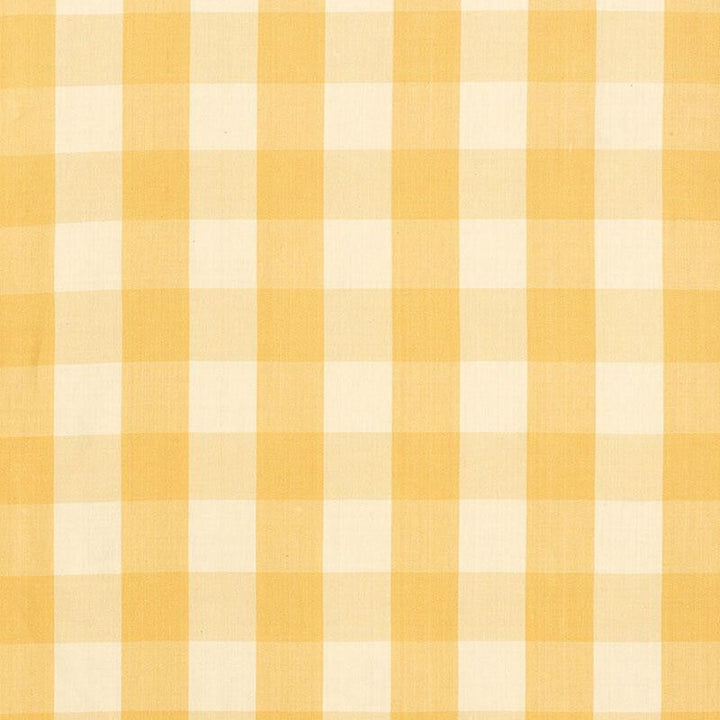 Camden Cotton Check Straw 63032 by Schumacher Designer Fabric Revisits Of Popular Patterns 3.0" - Swanky Fabrics -
