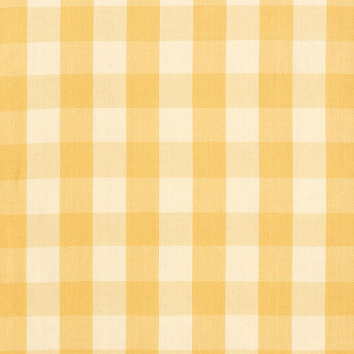 Camden Cotton Check Straw 63032 by Schumacher Fabric Revisits Of Popular Patterns 3.0" - Fabric Carolina -
