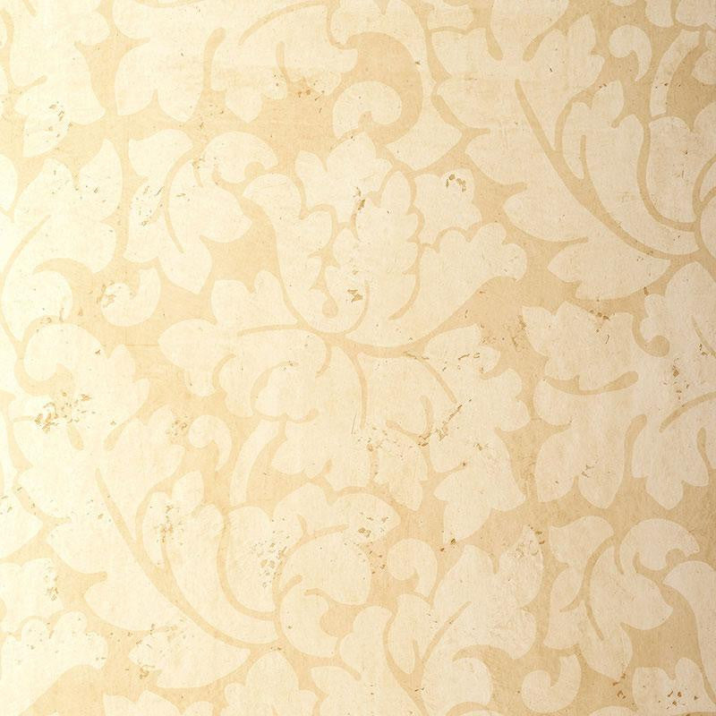 Tolomei Damask Sand 5003691 by Schumacher Wallpaper Atelier 13.5" - Fabric Carolina -