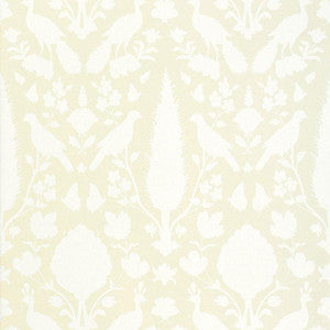 Chenonceau Bisque 5004124 by Schumacher Wallpaper